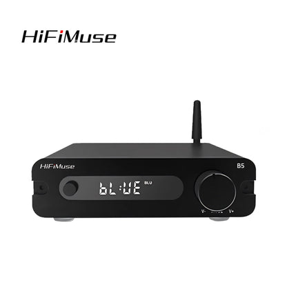 HiFiMuse B5 Bluetooth 5.0 Transmitter and Receiver, Power 150W*2, Decoding Chip ESS9018K2M