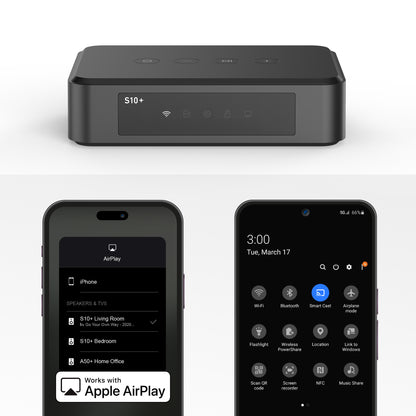 S10+ WiFi Music Streamer