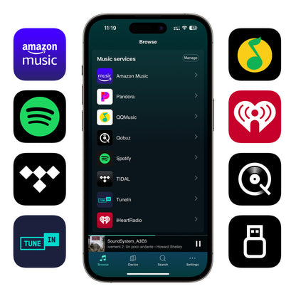 S10+ WiFi Music Streamer