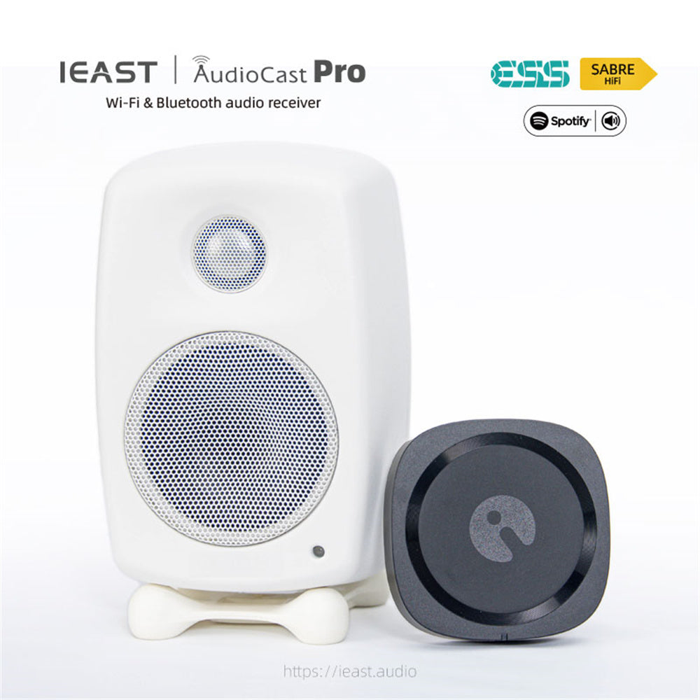 IEAST AudioCast Pro M50 Wireless WiFi audio receiver multi room airplay Bluetooth 5.0 music box hifi system Tadil tidal pando