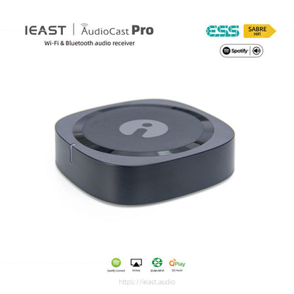 IEAST AudioCast Pro M50 Wireless WiFi audio receiver multi room airplay Bluetooth 5.0 music box hifi system Tadil tidal pando