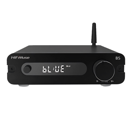 HiFiMuse B5 Bluetooth 5.0 Transmitter and Receiver, Power 150W*2, Decoding Chip ESS9018K2M