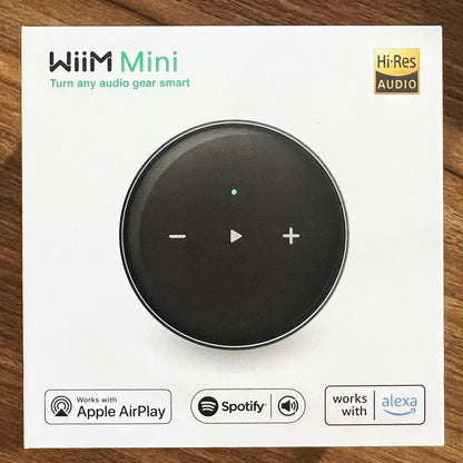 WiiM pro plus AirPlay2 Receiver, Chromecast Audio, WiFi Multiroom Streamer, Alexa, Siri,Google Assistant,Spotify, AmMusic